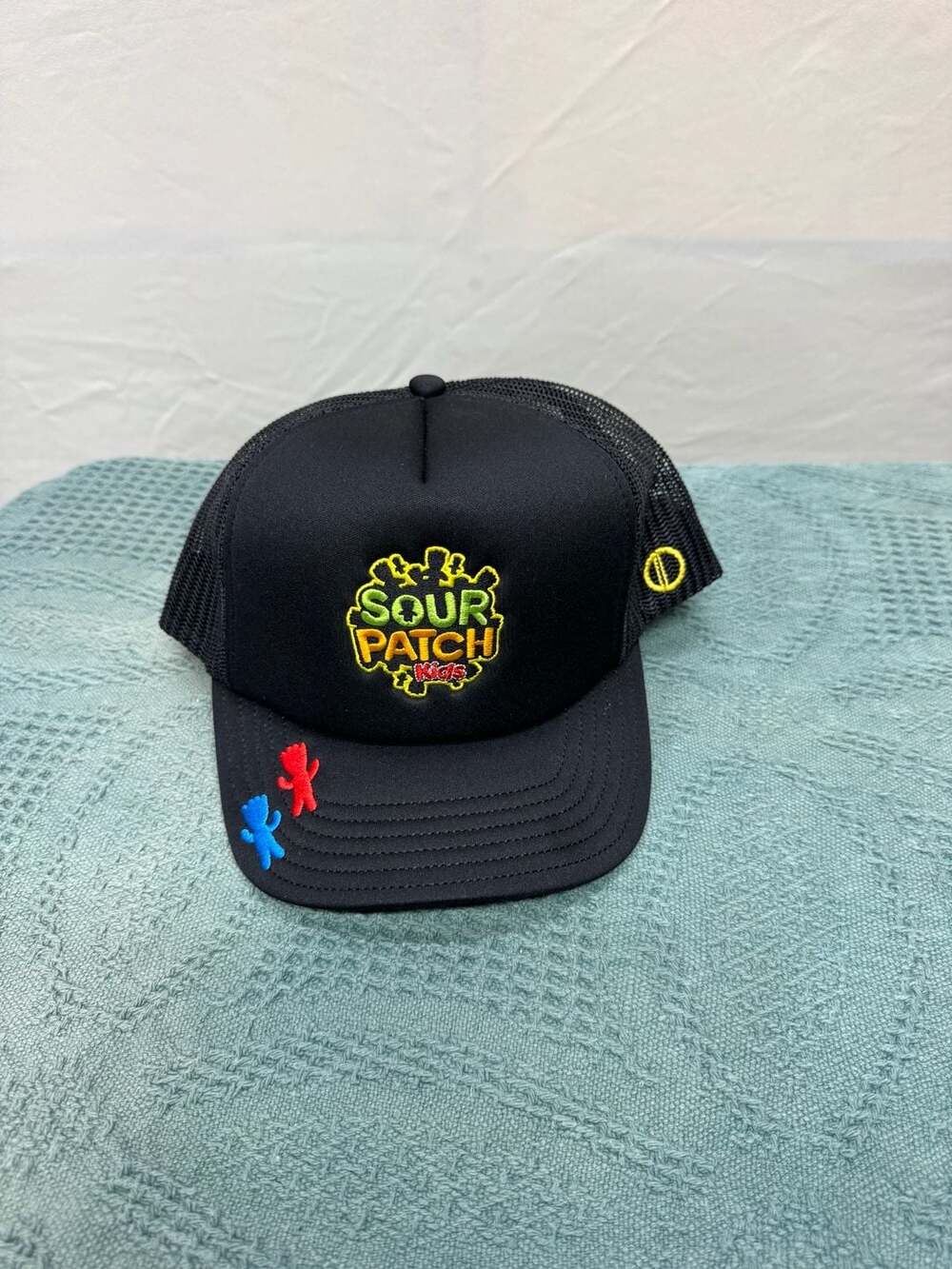 Odd Sox Sour Patch Kids Black Trucker Mesh Snapback Hat